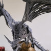 Halloween Frost Wyrm 3D Baskılı Ejderha Diorama - Korku Koleksiyonu