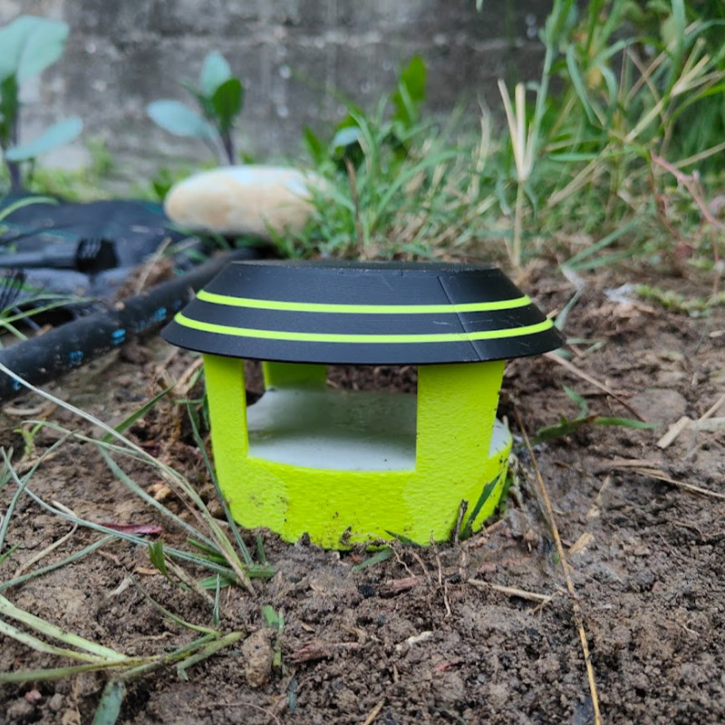 Salyangoz Tuzak - Bira Bazlı Yeniden Kullanılabilir 3D Baskı Bahçe Tuzak