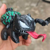Bulbasaur Venom Versiyonu 3D Baskılı Boyanmış Pokemon Figürü