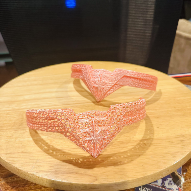 Voronoi Wonder Woman Taç - 3D Baskı Cosplay Aksesuarı Voronoi Wonder Woman Taç - 3D Baskı Cosplay Aksesuarı