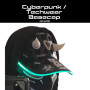 Cyberpunk Techwear Beyzbol Şapkası - 3D Baskılı Cosplay Aksesuarı