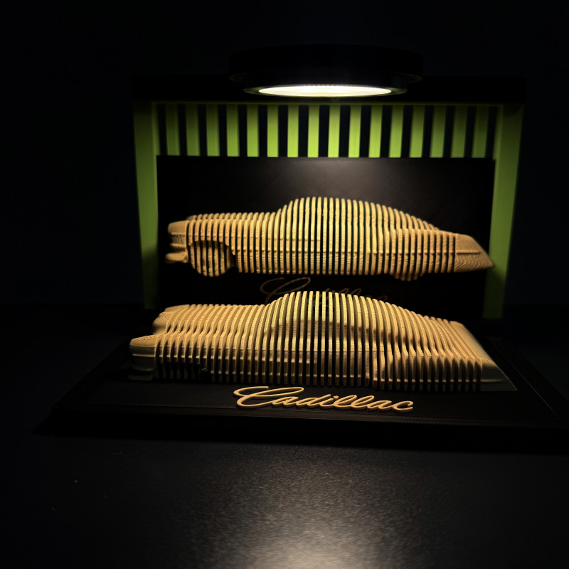 Özel 1948 Cadillac Sedanette 3D Baskı Modeli - CadZZilla Katmanlı