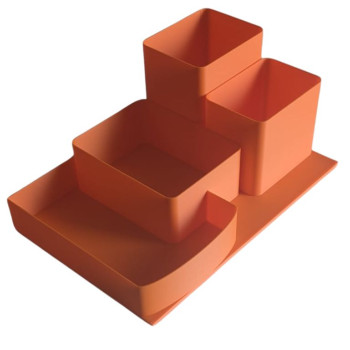 Çok Amaçlı Masaüstü Organizatör - 3D Baskı Ofis Aksesuarı