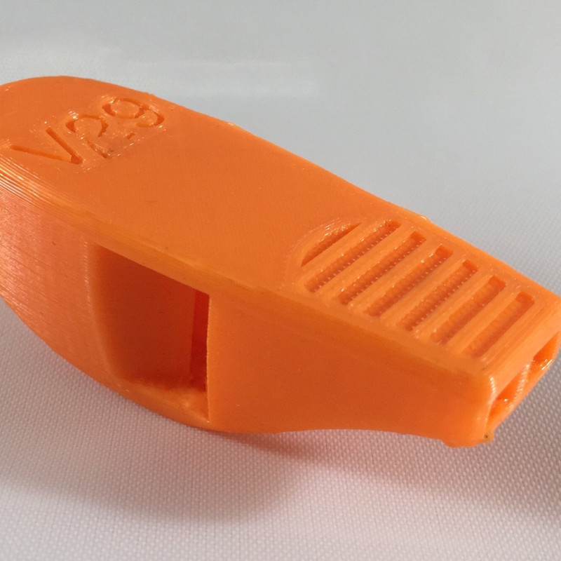 V29 Yüksek Sesli Düdük - 118 Desibel 3D Baskı