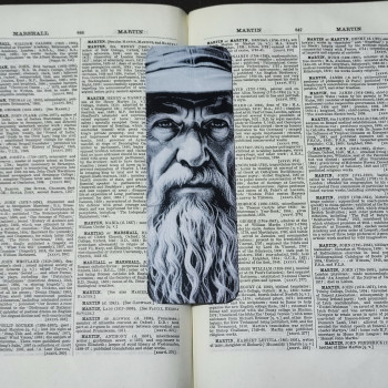 Gandalf 3D Baskılı Kitap Ayracı - İki Renkli Özel Tasarım