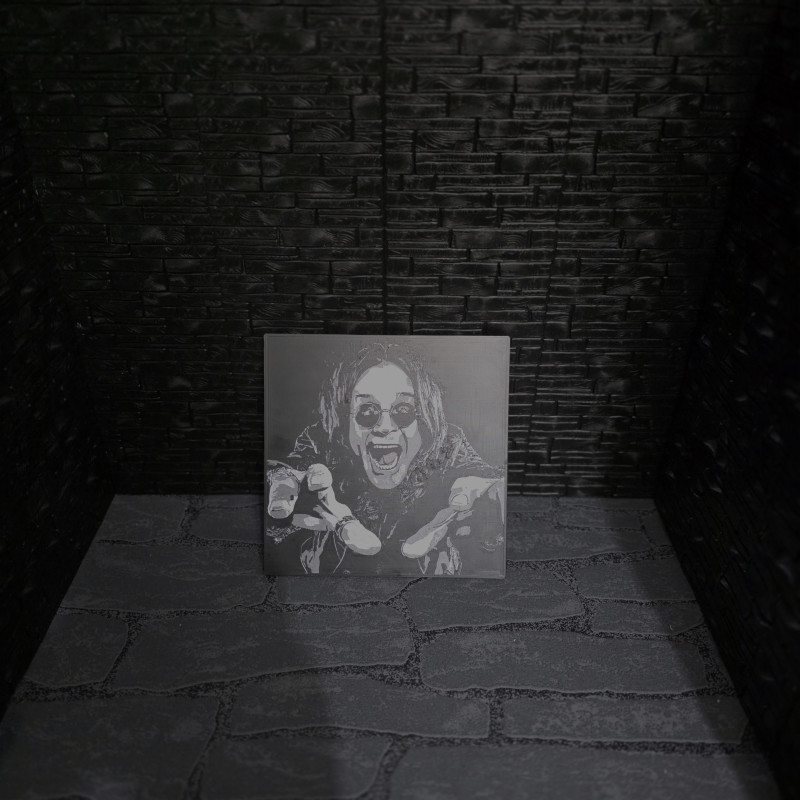 Ozzy Osbourne Buzdolabı Mıknatısı - Özel 3D Baskılı Dekor