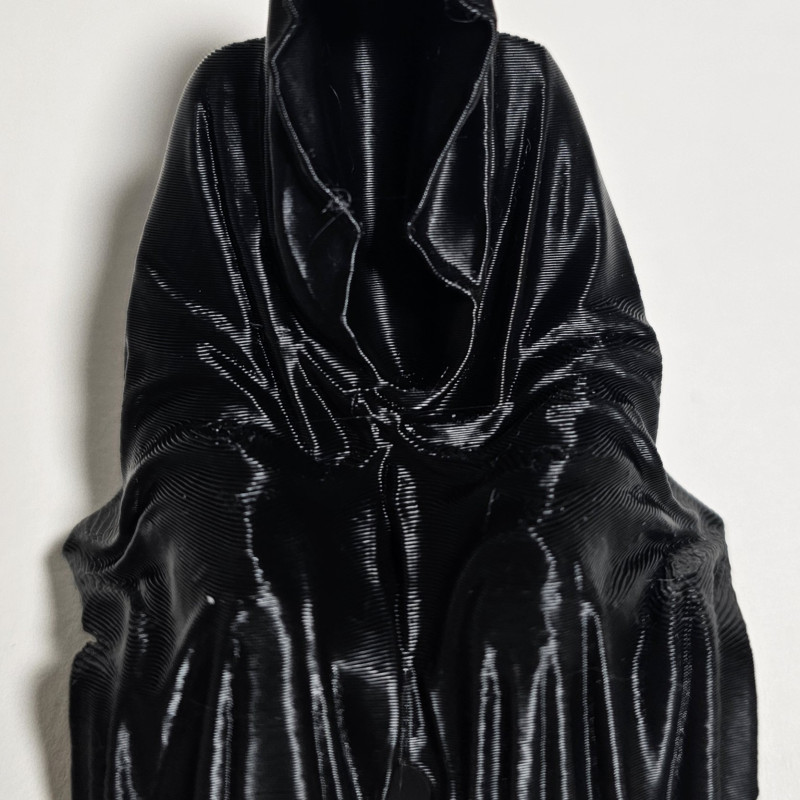 Korkunç Azrafil Raf Süsü 3D Baskı Heykel - Dekoratif Sanat Eseri