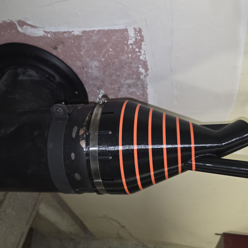 150mm Bacak Temizleme Adaptörü - Pratik ve Tozsuz Baca Süpürme Aparatı 150mm Bacak Temizleme Adaptörü - Pratik ve Tozsuz Baca Süpürme Aparatı