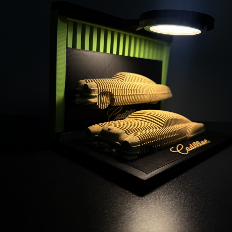 Özel 1948 Cadillac Sedanette 3D Baskı Modeli - CadZZilla Katmanlı