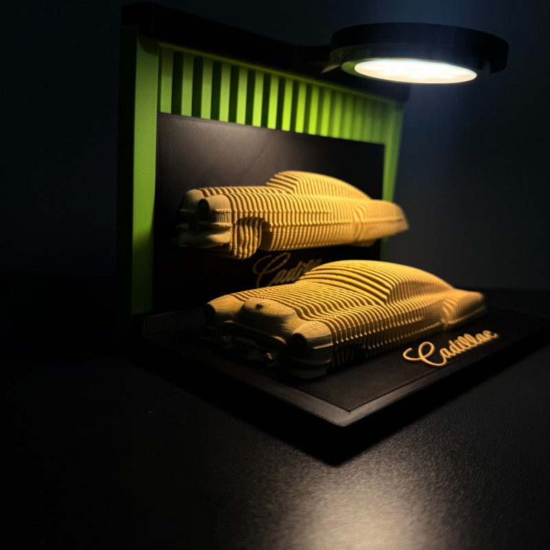 Özel 1948 Cadillac Sedanette 3D Baskı Modeli - CadZZilla Katmanlı