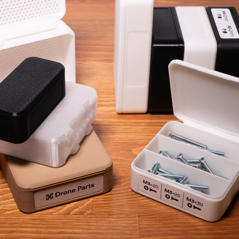 3D Baskılı Midye Kutu - 20+ Çeşit - PLA Organizatör 3D Baskılı Midye Kutu - 20+ Çeşit - PLA Organizatör