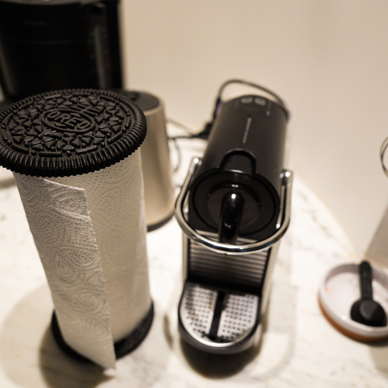 OREO Tuvalet Kağıdı ve Kağıt Havlu Tutucu - 3D Baskı Dekor