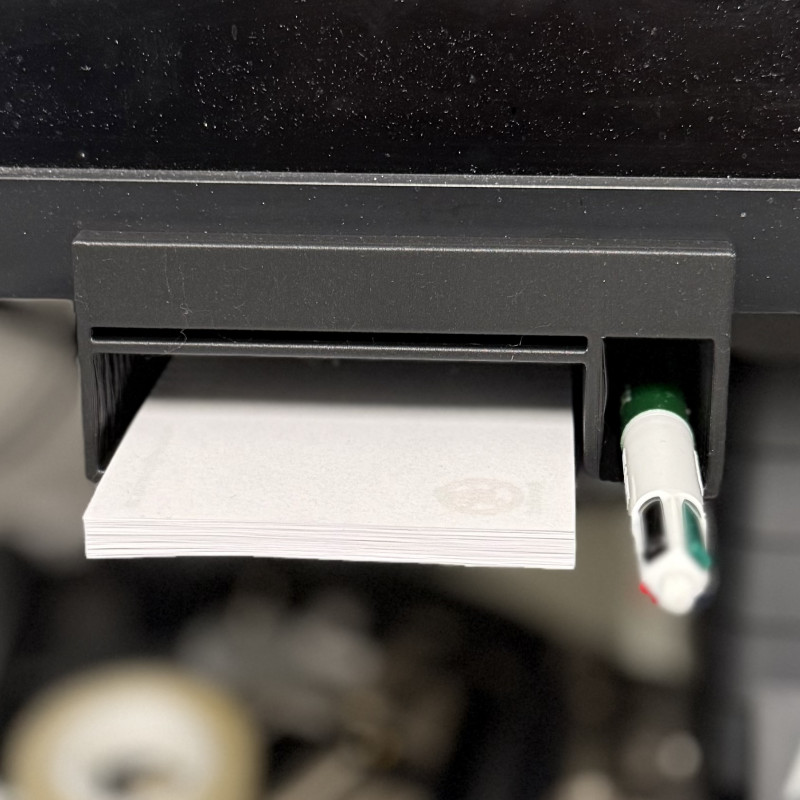 Monitör Altı Yapışkan Not ve Kalem Tutucu - Şablonlu 3D Baskı
