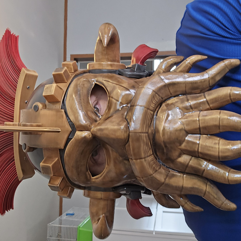 Fallout New Vegas Legate Lanius Kaskı - 3D Baskı Cosplay Miğfer