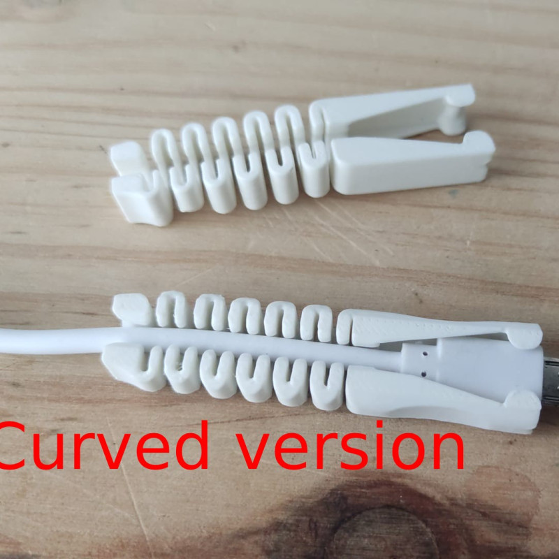 Evrensel USB-C Kablo Koruyucu - 3D Baskı Dayanıklı Kılıf