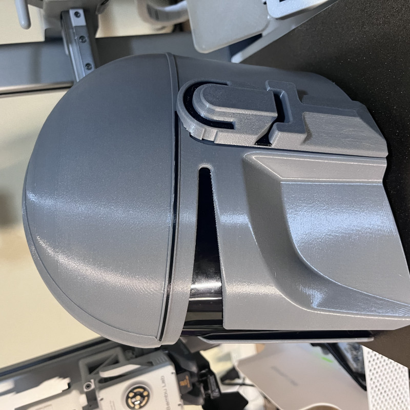 Mandalorian Kaskı - Düşük Filament, Kolay Montaj - 3D Baskı