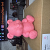 Pembe Çift Kalpli Somurtkan Ayı 3D Baskı Modeli