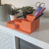 Çok Amaçlı Masaüstü Organizatör - 3D Baskı Ofis Aksesuarı Çok Amaçlı Masaüstü Organizatör - 3D Baskı Ofis Aksesuarı