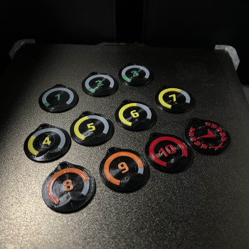 FANMADE Faceit Rank Anahtarlık Seti - 3D Baskı Oyuncu Aksesuarı