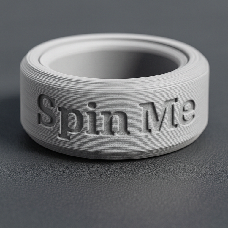 Dönen Stres Yüzüğü - Parmaklar İçin Minimalist Oyuncak