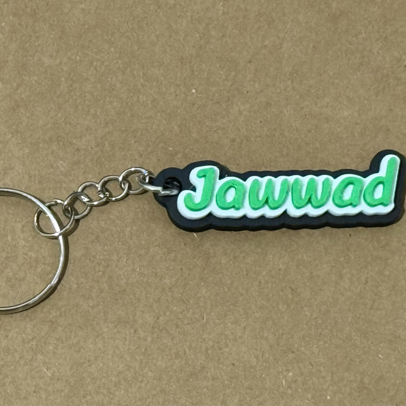 Kişiselleştirilmiş 3D İsim Etiketi - Anahtarlık ve Çanta Etiketi