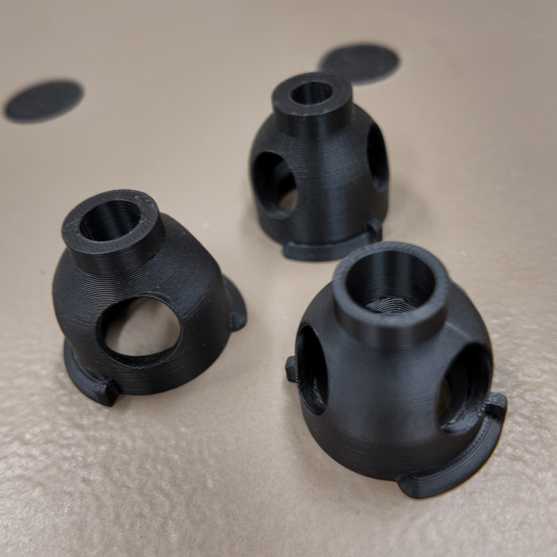 25mm İş Tezgahı Delik Şablonu - 3D Baskı MFT Uyumlu