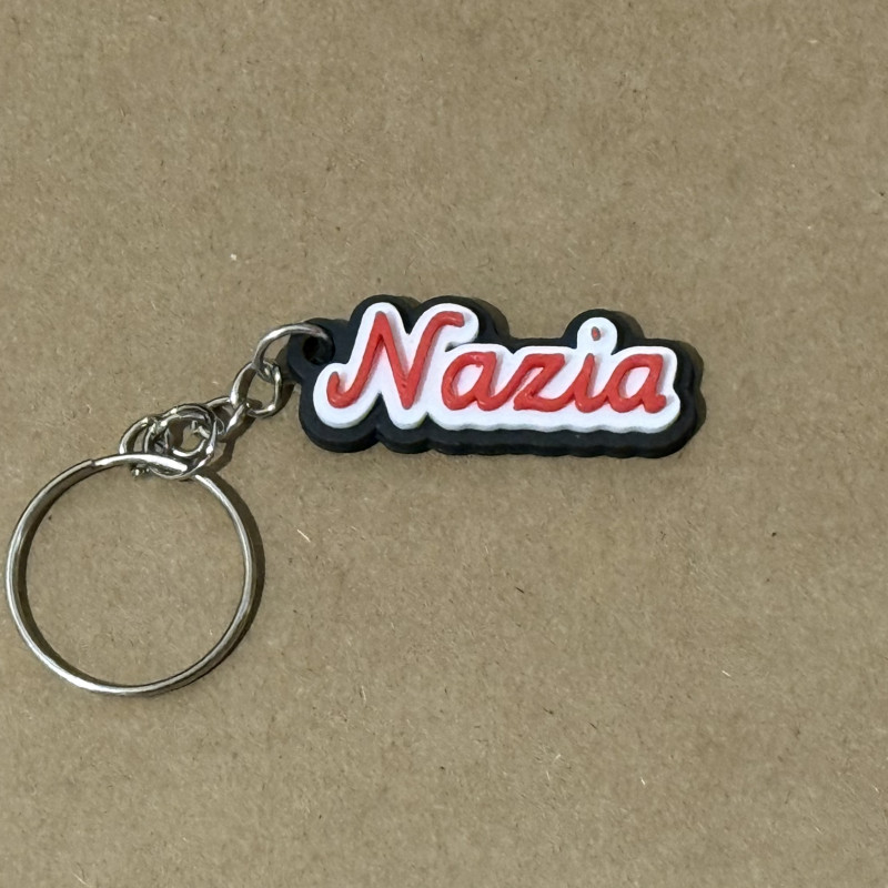 Kişiselleştirilmiş 3D İsim Etiketi - Anahtarlık ve Çanta Etiketi