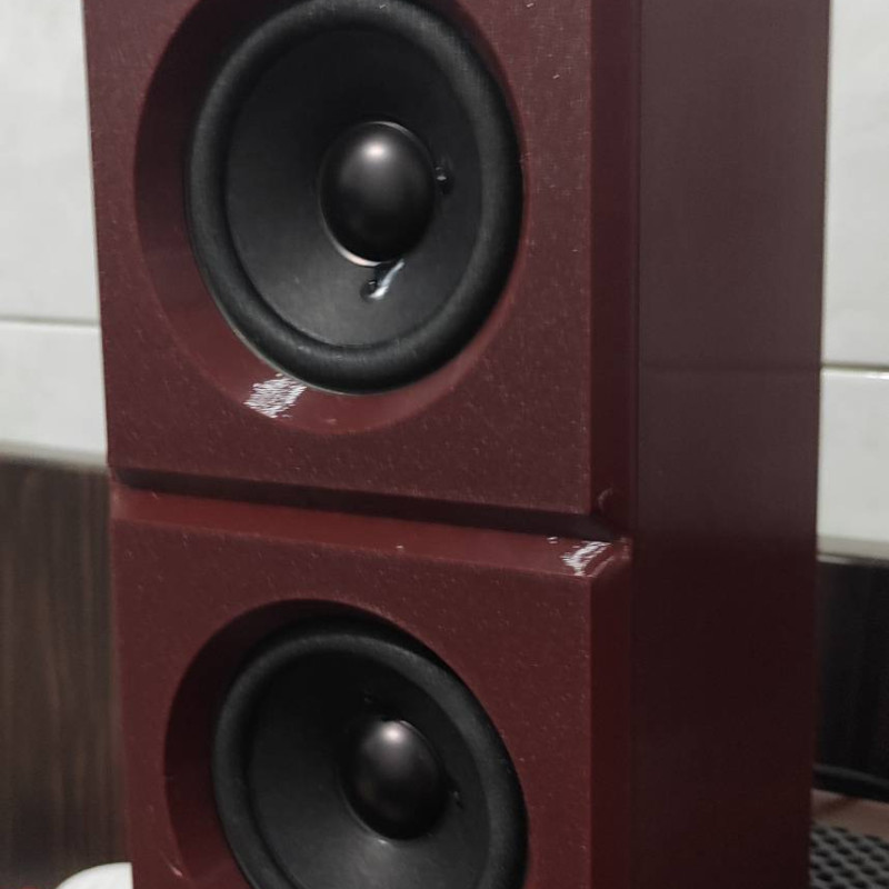 3 İnç Çift Sürücülü Bass Reflex Hoparlör - DIY Ses Sistemi