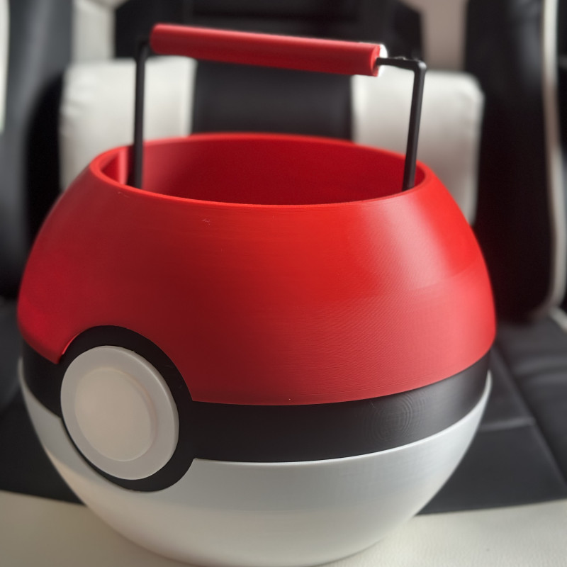 Pokemon Halloween Şeker Kutusu - 3D Baskılı Poketopu Kova Pokemon Halloween Şeker Kutusu - 3D Baskılı Poketopu Kova