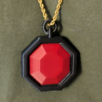 Fantastik Yakut Amulet - 3D Baskı Anahtarlık ve Kolye Ucu