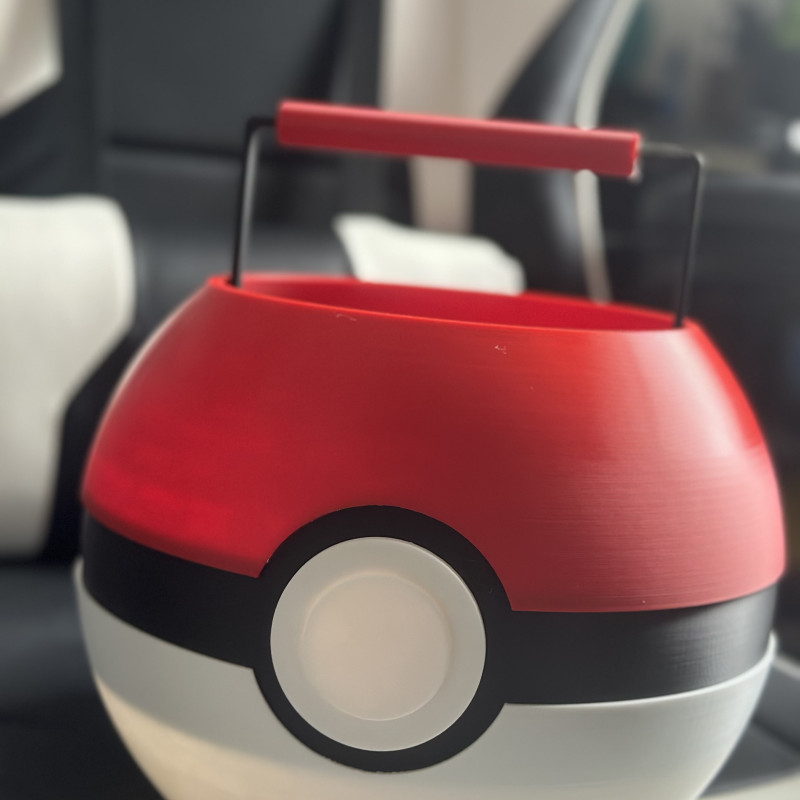 Pokemon Halloween Şeker Kutusu - 3D Baskılı Poketopu Kova Pokemon Halloween Şeker Kutusu - 3D Baskılı Poketopu Kova