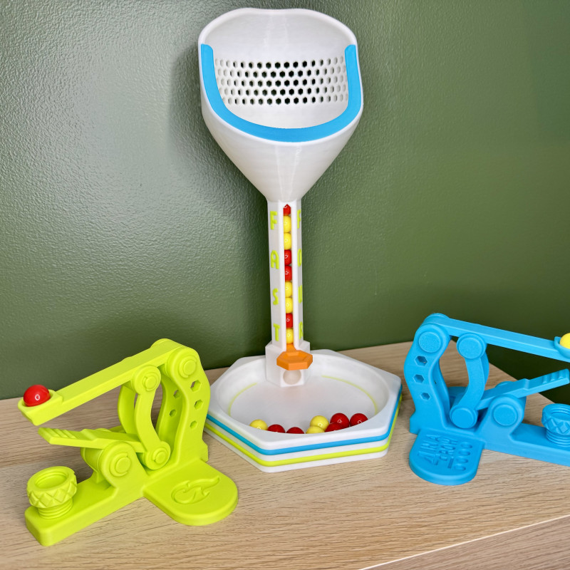 Hızlı Dört - Eğlenceli Connect 4 Yarış Oyunu 3D Baskı