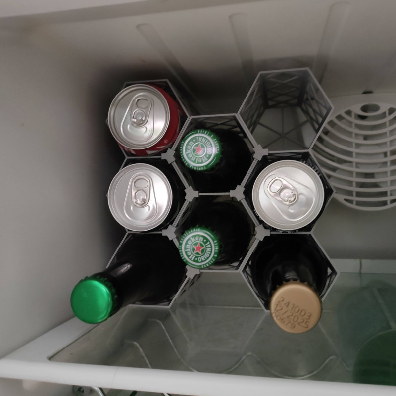 Buzdolabı Şişe Düzenleyici - 3D Baskılı Organizatör Buzdolabı Şişe Düzenleyici - 3D Baskılı Organizatör