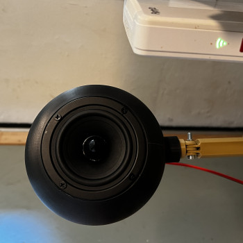 Küresel 3D Baskı PC Hoparlör - Eşit Ses Dağılımı