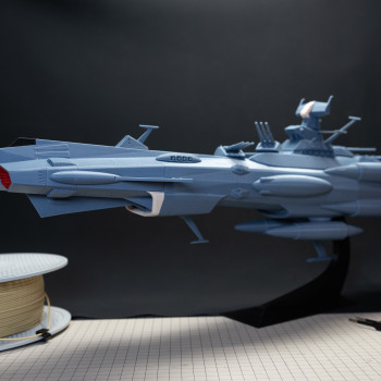 Andromeda Sınıfı Uzay Savaş Gemisi 1:700 63.5cm 3D Baskı Model Andromeda Sınıfı Uzay Savaş Gemisi 1:700 63.5cm 3D Baskı Model