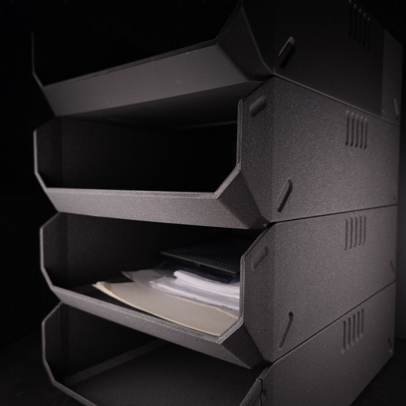 SMACKMAX BUCKETS R2 A4 Evrak ve Eşya Organizatörü - 3D Baskı