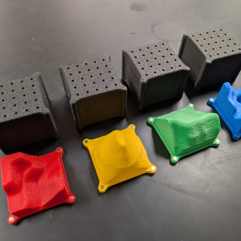 Eğitici Topoğrafya Harita Kutusu - 3D Baskı Coğrafya Seti