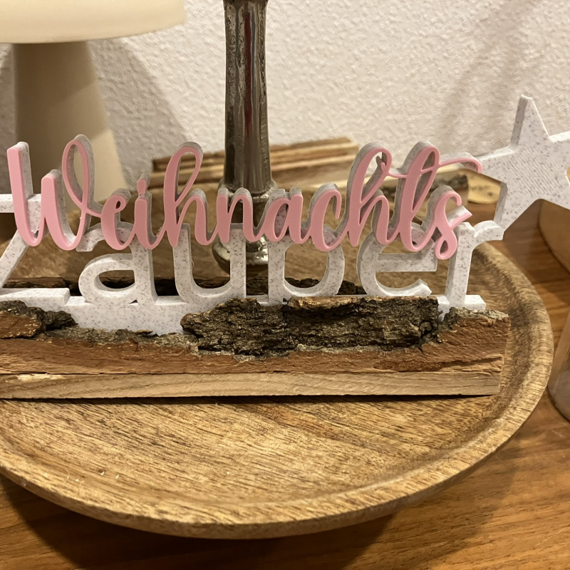 Noel Temalı Özel 3D Baskı Dekor Blokları - Hediye ve Dekorasyon