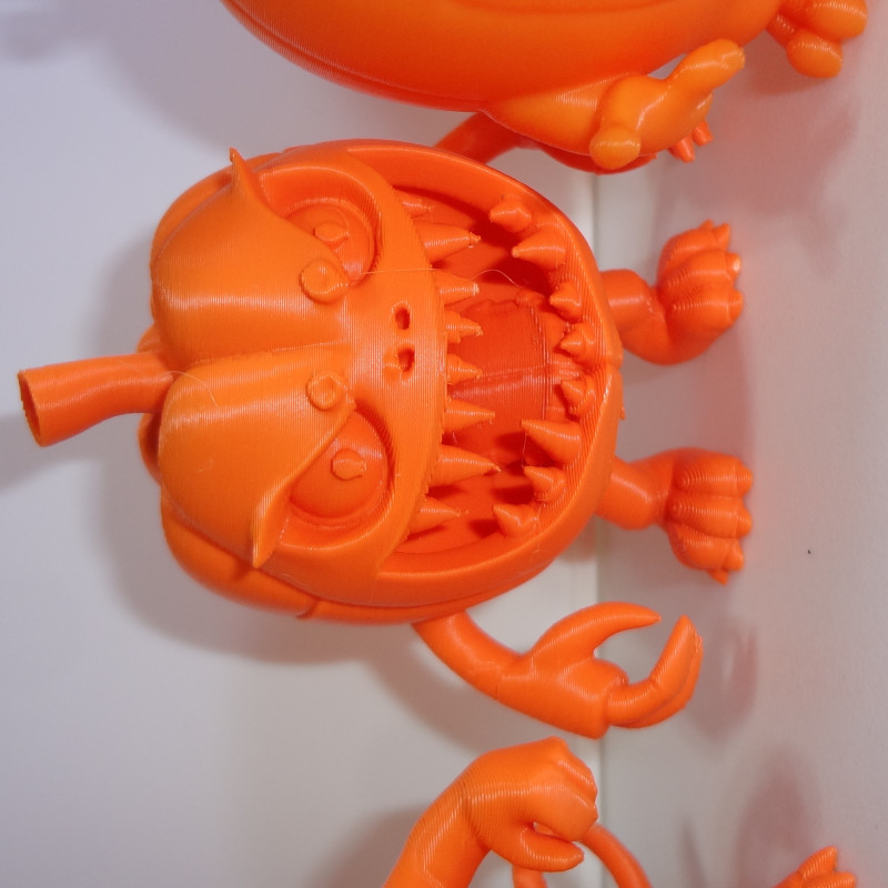 Salems Lot Serisi Ölümcül Balkabağı 3D Baskı Mini Figür