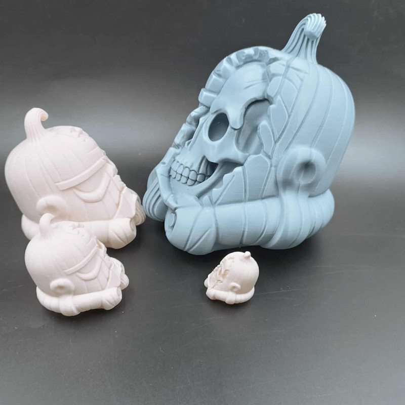 Stormtrooper Kafatası Balkabağı Kaskı - Cadılar Bayramı Dekorasyonu