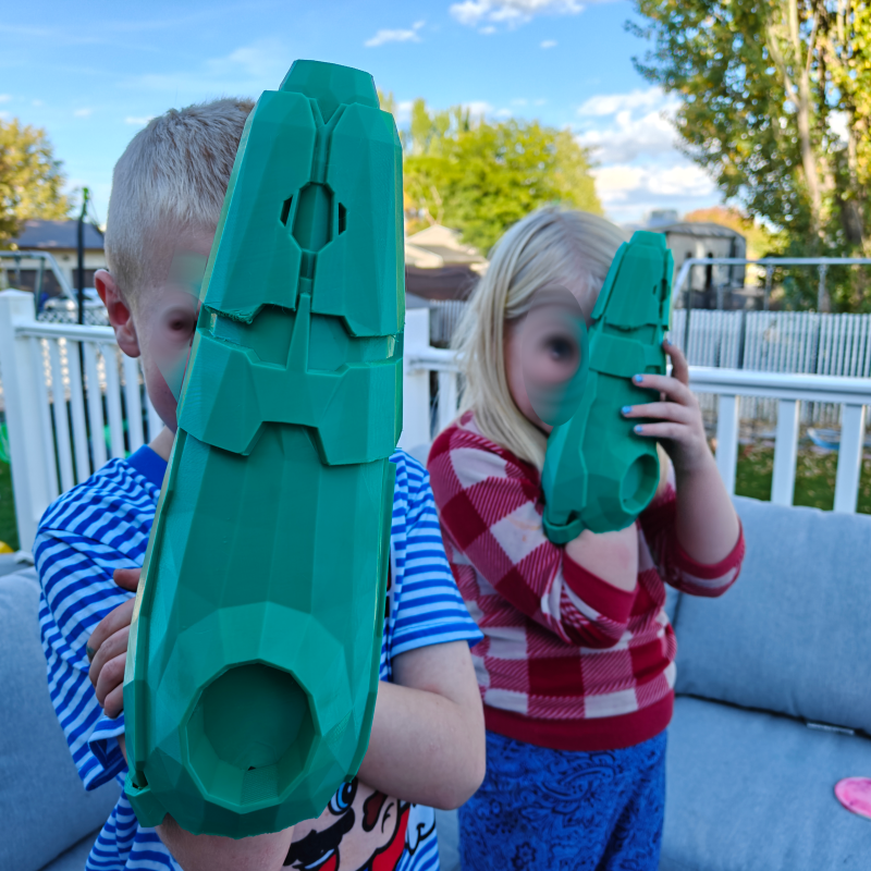 Metroid Dread Samus Aran Kostüm Silahı - 3D Baskı Cosplay Aksesuarı