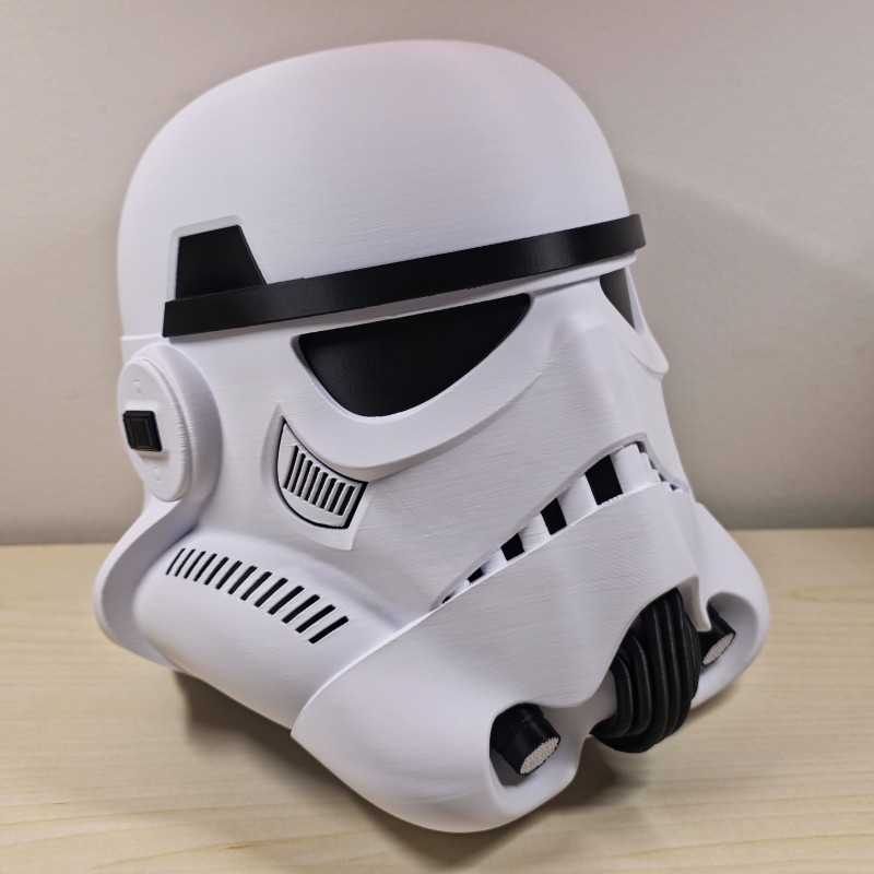 Star Wars Stormtrooper Kaskı - 3D Baskılı Cosplay Aksesuarı