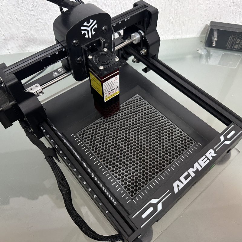 Acmer S1 Lazer Kesici Modüler Tabanı - 3D Baskılı Çok Amaçlı Aksesuar