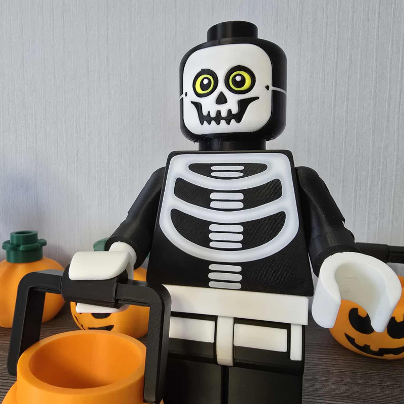 Halloween 2025 Brickstyle Set - 3D Baskı Cadılar Bayramı Figürleri