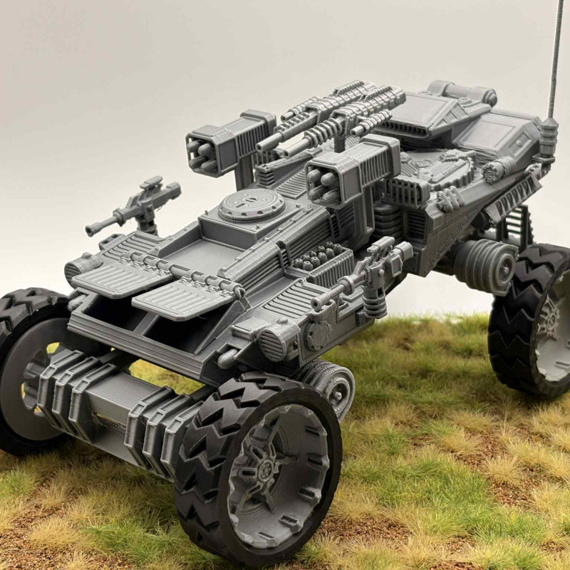 Bilim Kurgu Savaş Aracı SCORPIO - 3D Baskı Modeli
