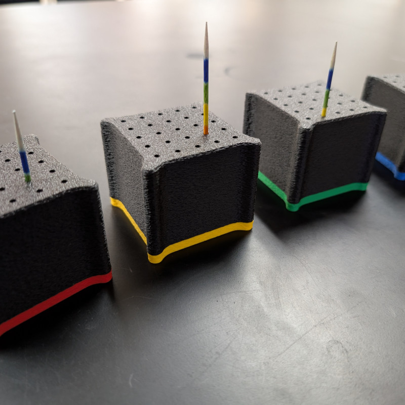 Eğitici Topoğrafya Harita Kutusu - 3D Baskı Coğrafya Seti