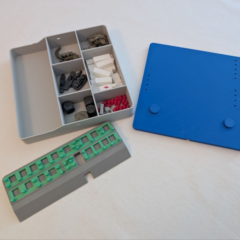 Kaiju Savunma Savaş Gemisi 3D Baskı Strateji Oyunu