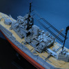 HMS Warspite 1942 3D Baskı Savaş Gemisi Modeli - 1:625 Ölçek