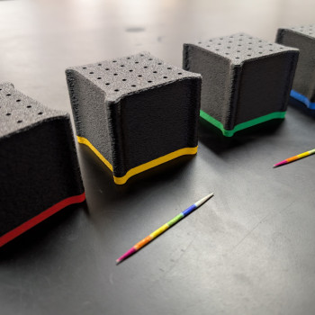 Eğitici Topoğrafya Harita Kutusu - 3D Baskı Coğrafya Seti