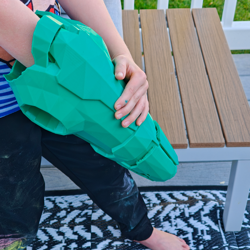 Metroid Dread Samus Aran Kostüm Silahı - 3D Baskı Cosplay Aksesuarı